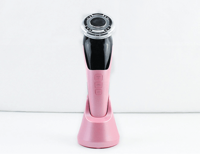 Ultrasonic LED Photon Vibration Light Therapy Massage Apparatus Micro-current Beauty Apparatus - Beauty Lifts Her